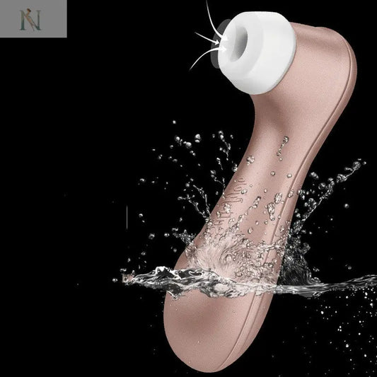 Compact Air Pulse Clitoral Stimulator – Rose Gold null