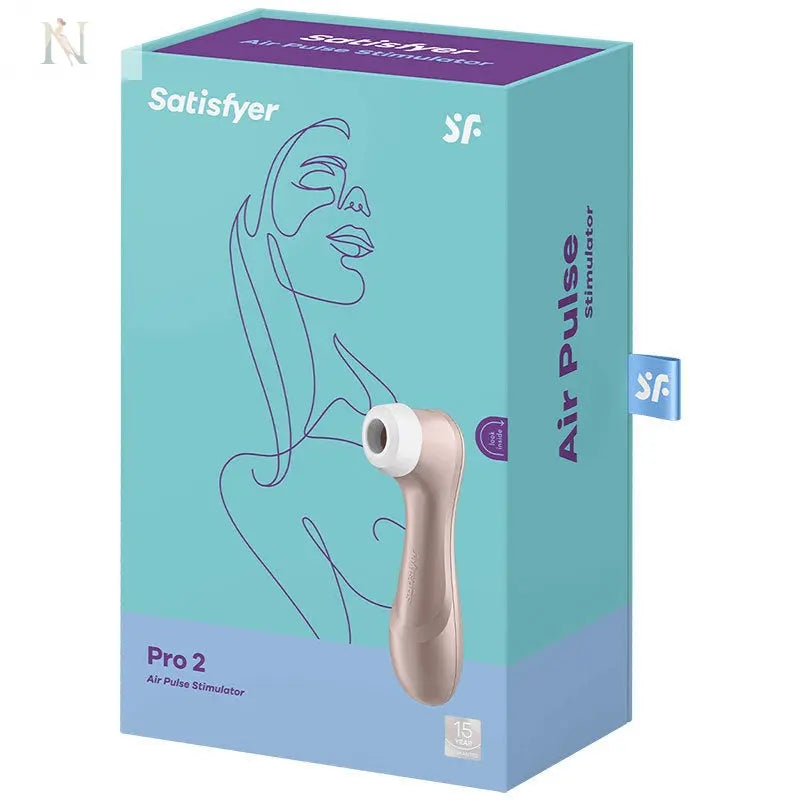 Compact Air Pulse Clitoral Stimulator – Rose Gold null