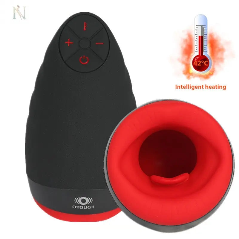 Heated Vibrating Masturbation Cup – Ergonomic, Rechargeable, Smart-Control cj