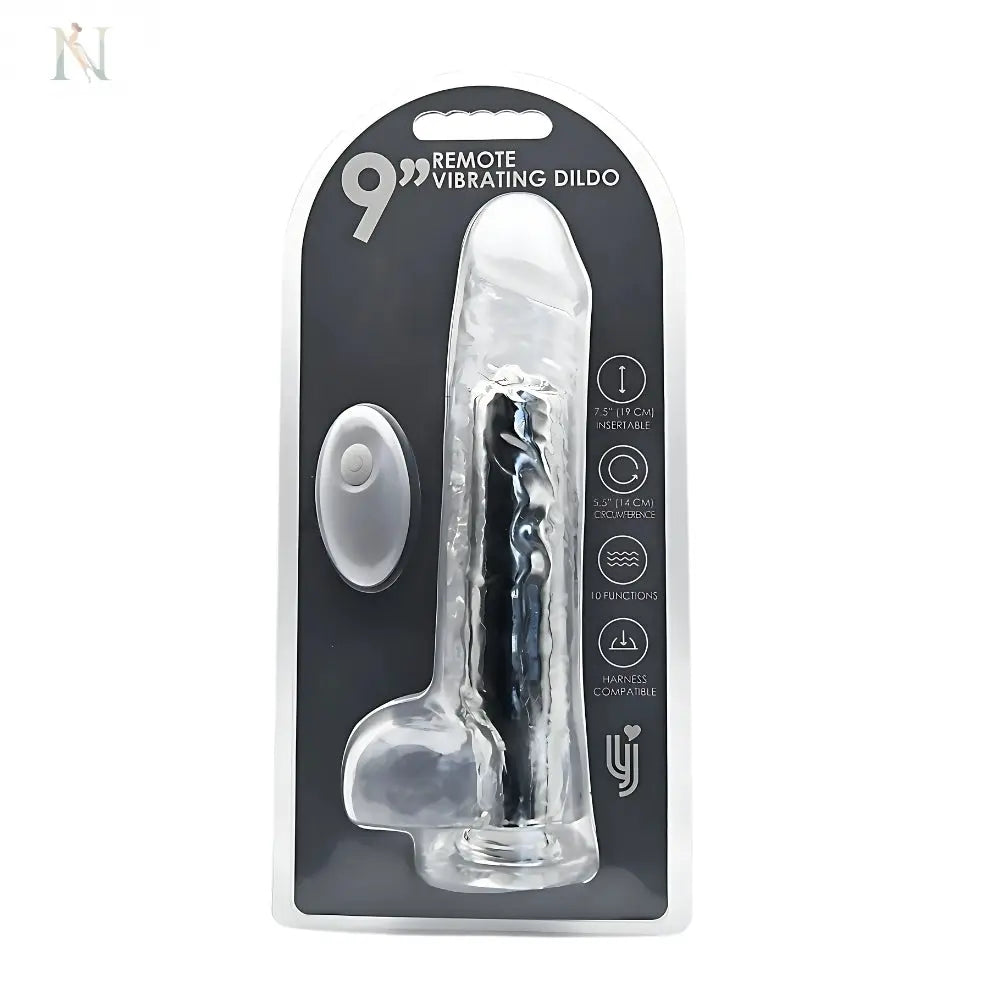 -8-Loving Joy 9 Inch Remote Vibrating Dildo-8