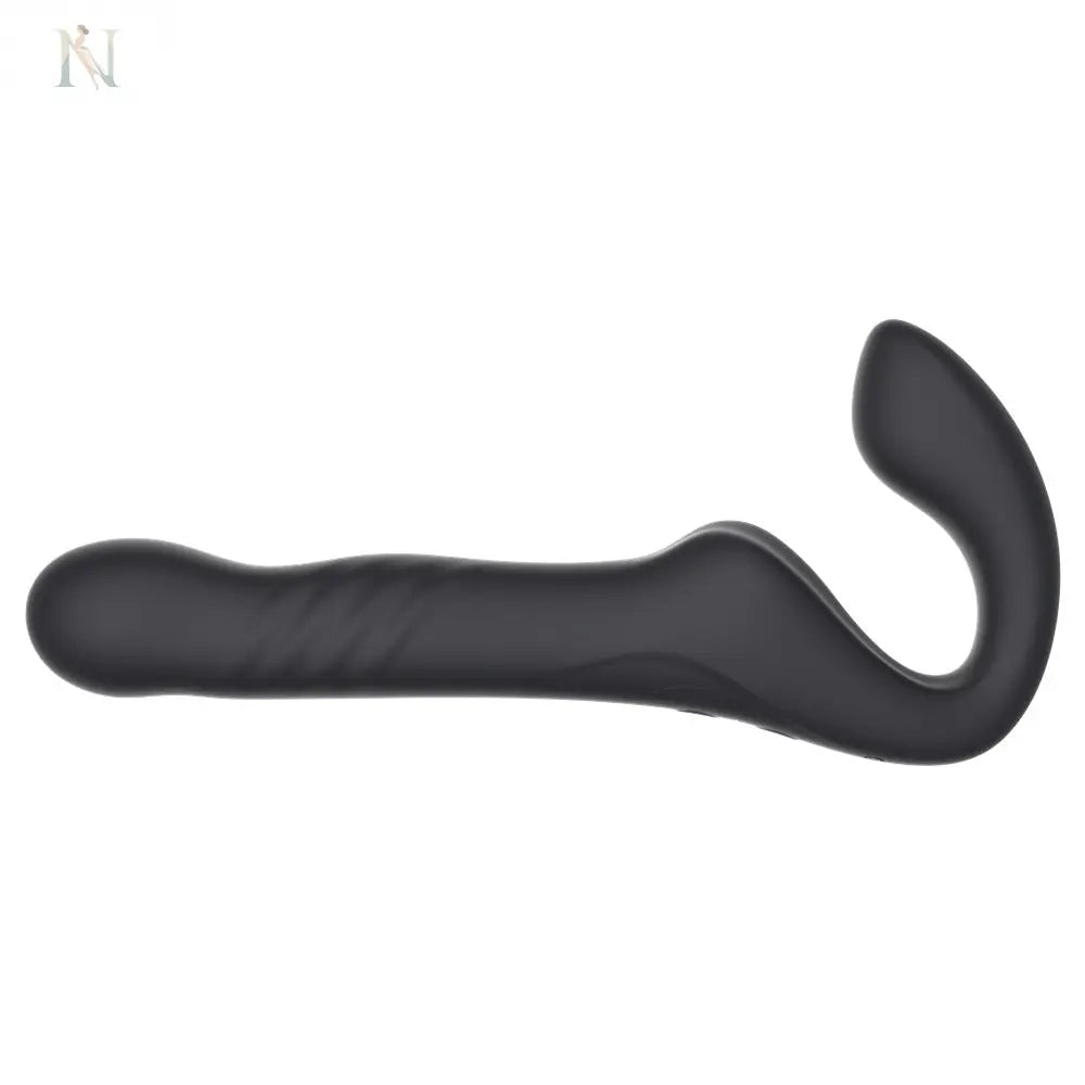 -5-Mina Surge Remote Thrusting & Vibrating Strapless Strap On-5