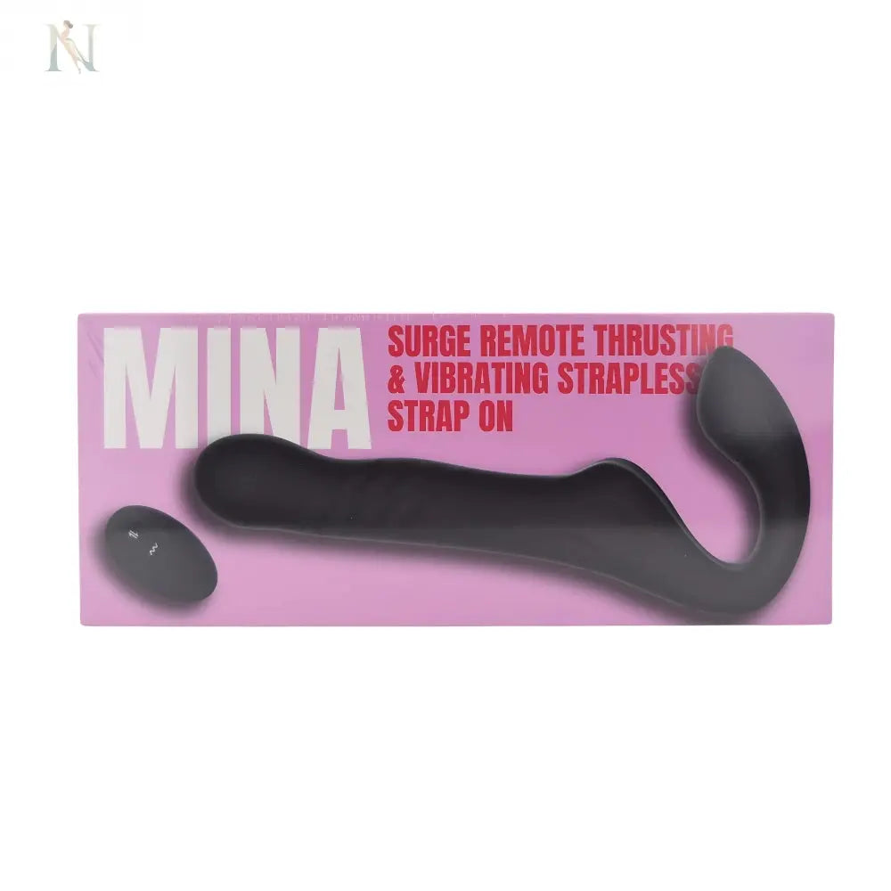 -18-Mina Surge Remote Thrusting & Vibrating Strapless Strap On-18