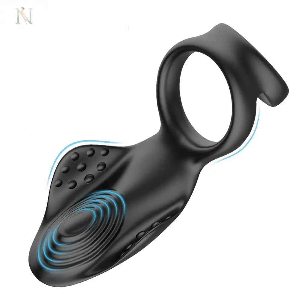 Rechargeable Vibrating Cock Ring – Flexible Fit with Remote Control null
