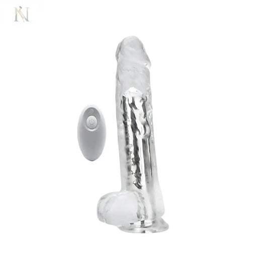 -1-Loving Joy 7 Inch Remote Vibrating Dildo-1