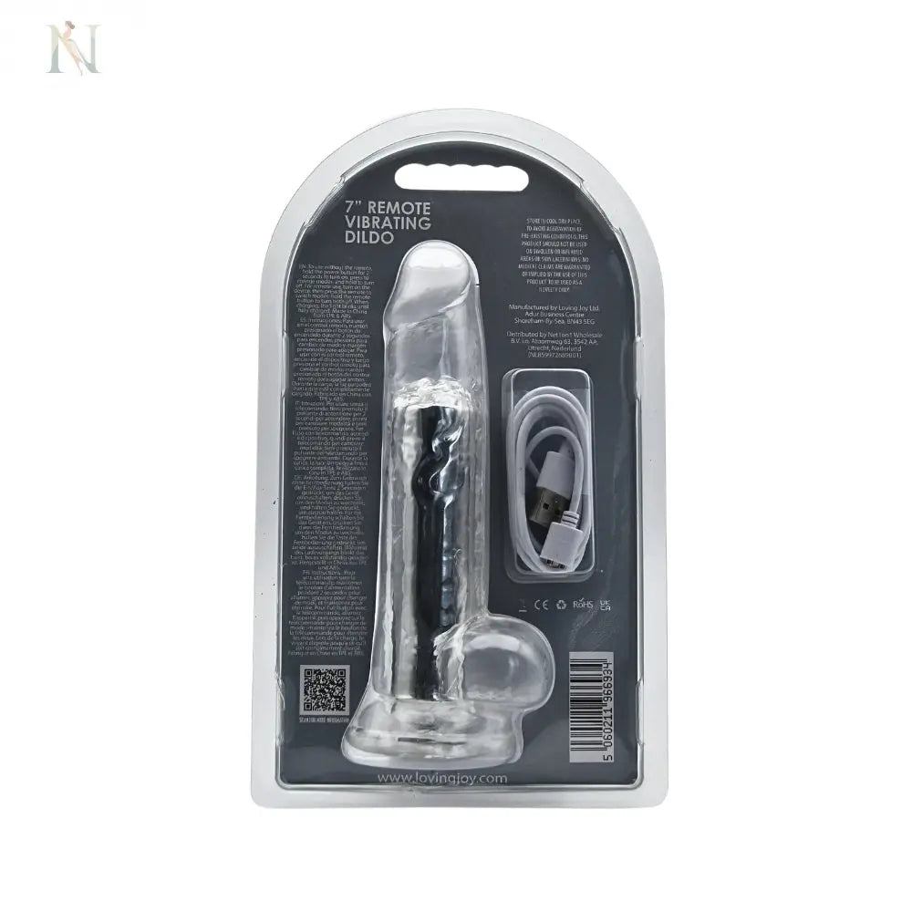 -9-Loving Joy 7 Inch Remote Vibrating Dildo-9
