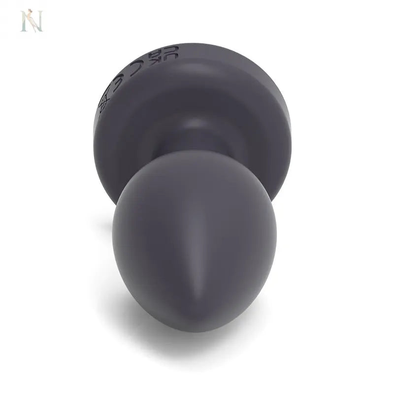 Remote-Controlled Vibrating Silicone Butt Plug with LED Light – Black cj