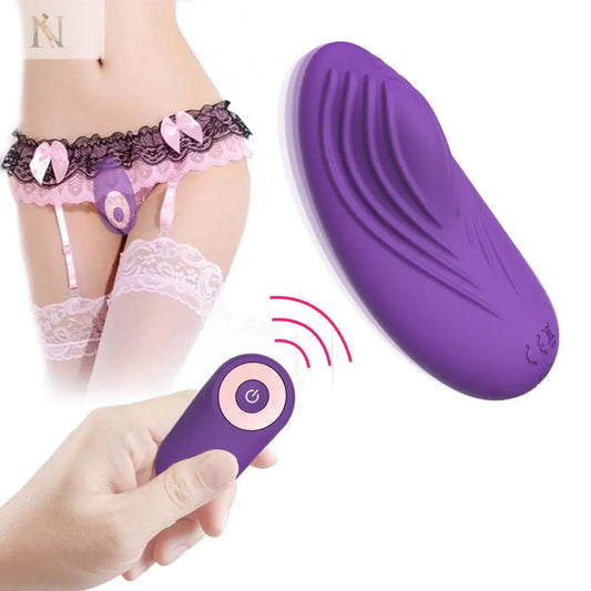 Remote-Controlled Wearable Vibrator for Clitoral Stimulation – USB Rechargeable cj
