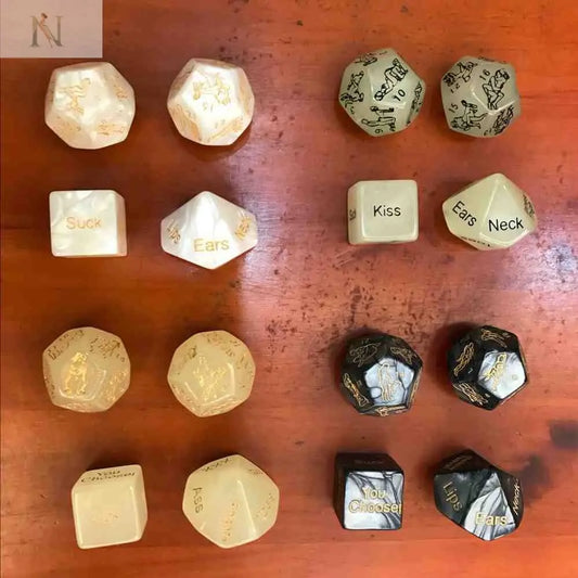 Romantic Pearl Dice – Playful Game Set for Couples cj