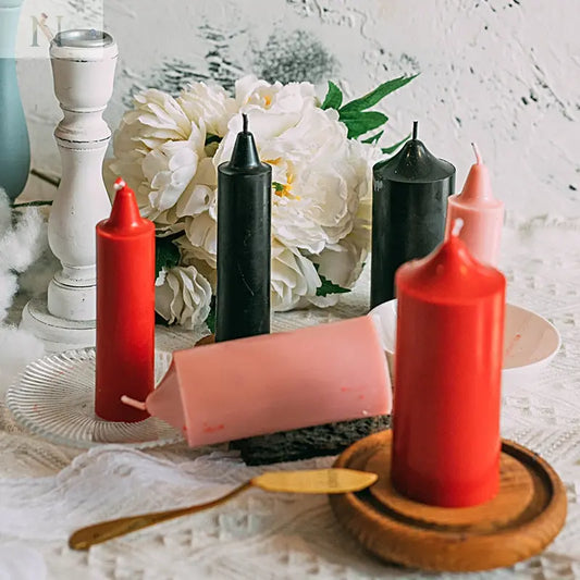 Sensual Quartz Wax Candle – Elegant Mood Candle for Couples cj