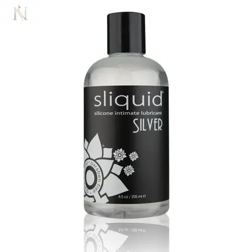 --Sliquid Naturals Silver Silicone Lubricant-255ml-