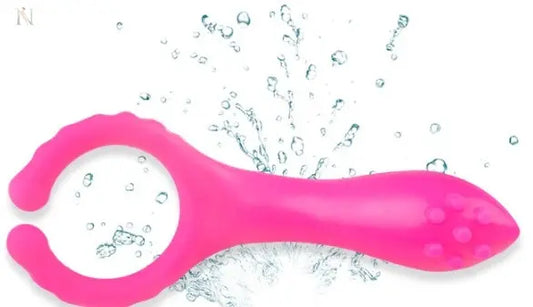 Vibrating Silicone Cock Ring – Waterproof & Removable Bullet Design cj