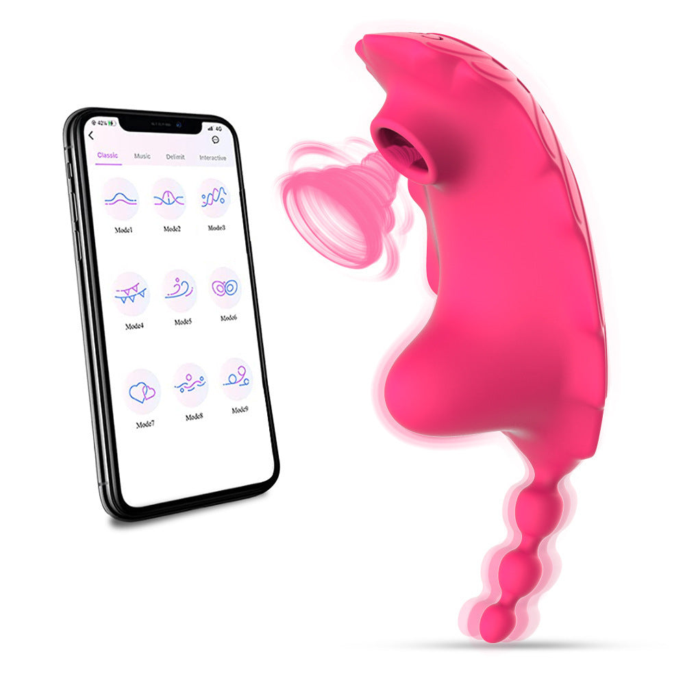 Magnetic Suction Wearable Vibrator – App & Remote Control for Women Loving Joy