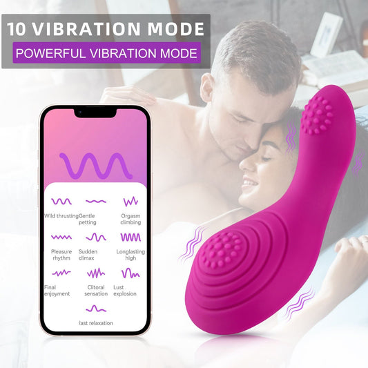 Wireless Remote Control 10-frequency Underwear Wear Vibrators Loving Joy