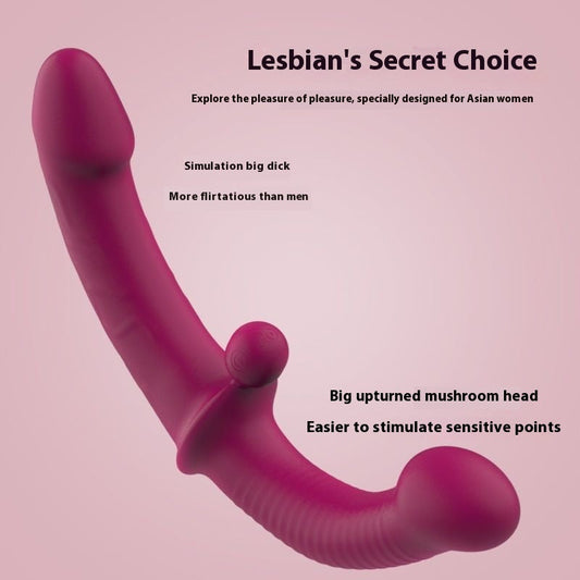 Remote Control Double Head Dildo Wear Vibration Women's Exclusive Sex Product Loving Joy