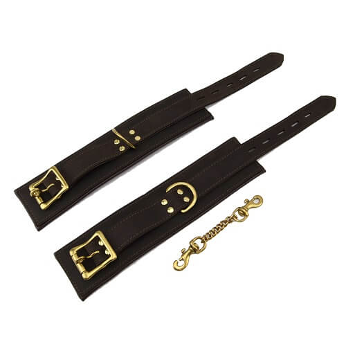 -1-BOUND Nubuck Leather Wrist Restraints-1