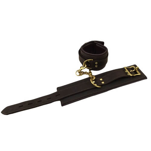 --BOUND Nubuck Leather Wrist Restraints-