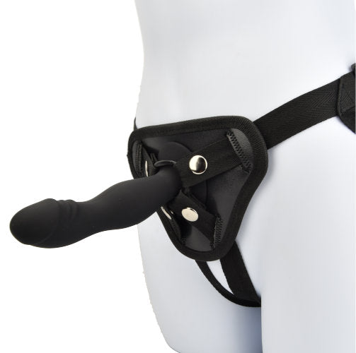 --Loving Joy 6 Inch Silicone Strap On Dildo Kit-