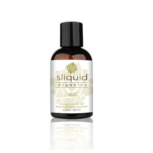 -1-Sliquid Organics Silk Hybrid Lubricant-125ml-1